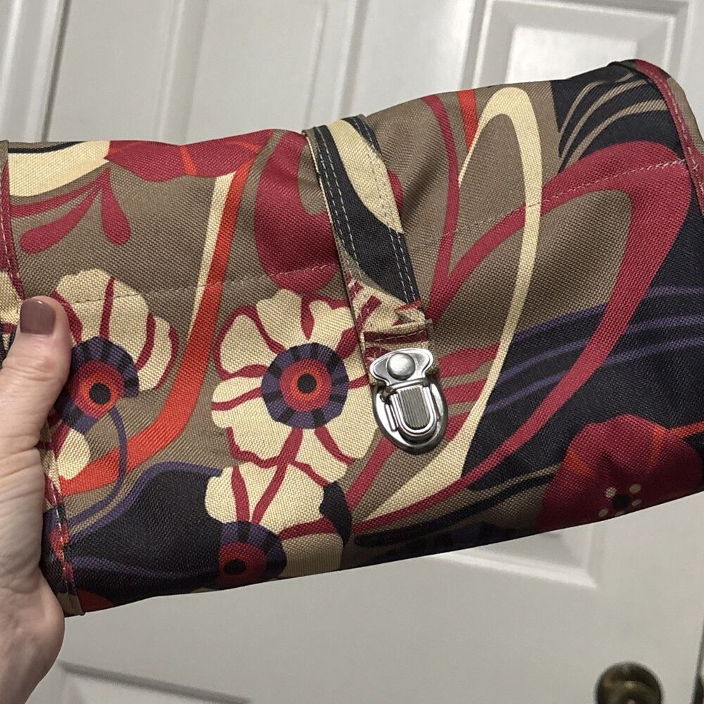REISENTHEL Hanging Travel Toiletry Cosmetic Organizer Bag Floral